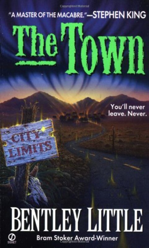 Book cover for "The Town / Guests" by Bentley Little