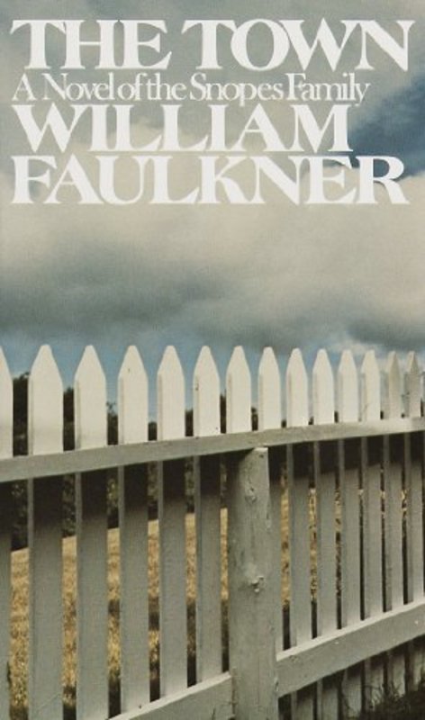 Book cover for "The Town" by William Faulkner