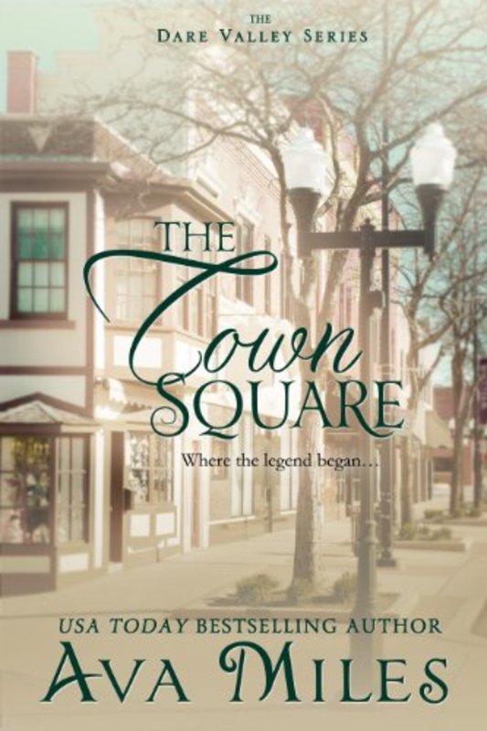 Book cover for "The Town Square" by Ava Miles