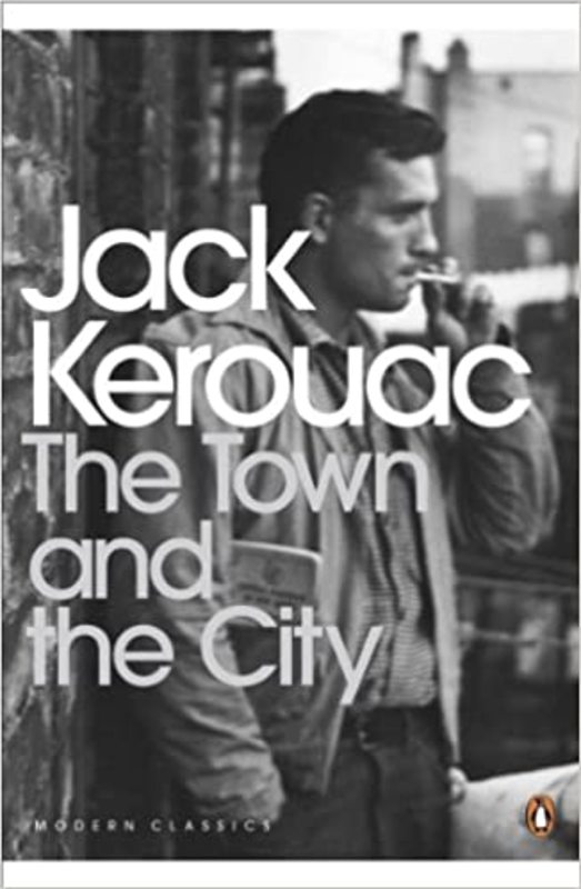 Book cover for "The Town and the City" by Jack Kerouac