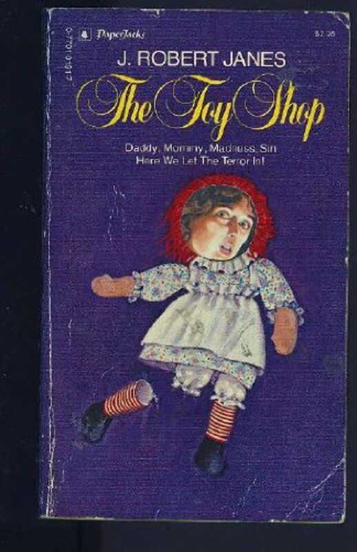 Book cover for "The Toy Shop" by J Robert Janes