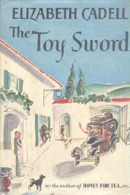 Book cover for "The Toy Sword Language of the Heart" by Elizabeth Cadell