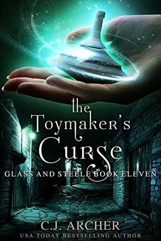 Book cover for "The Toymaker's Curse" by CJ Archer