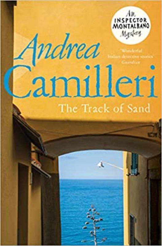 Book cover for "The Track of Sand" by Andrea Camilleri