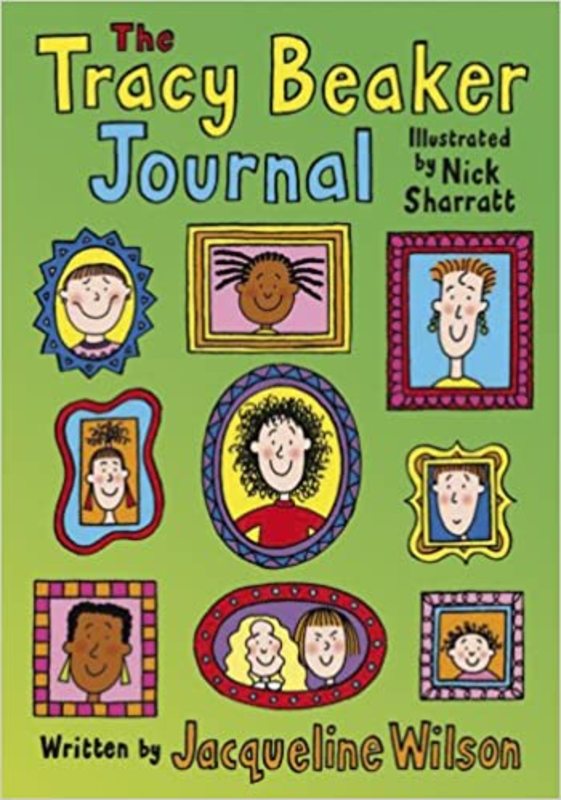 Book cover for "The Tracy Beaker Journal" by Jacqueline Wilson