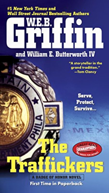 Book cover for "The Traffickers" by W.E.B. Griffin