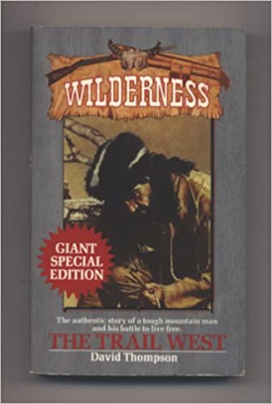 Book cover for "The Trail West" by David Robbins