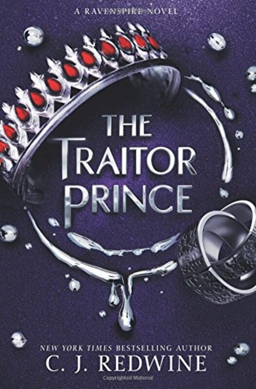 Book cover for "The Traitor Prince" by CJ Redwine