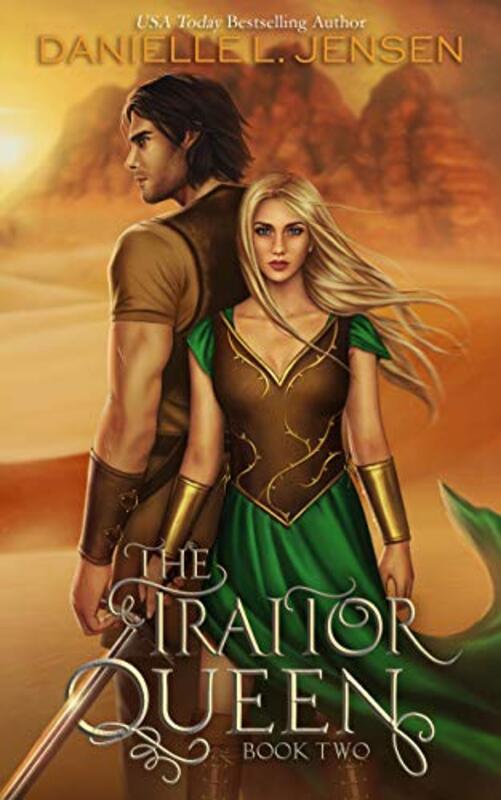 Book cover for "The Traitor Queen" by Danielle L Jensen