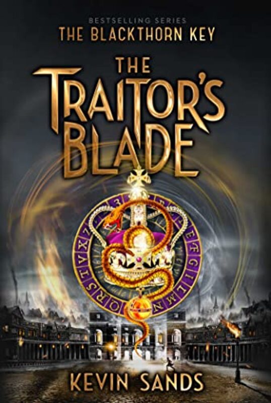 Book cover for "The Traitor's Blade" by Kevin Sands