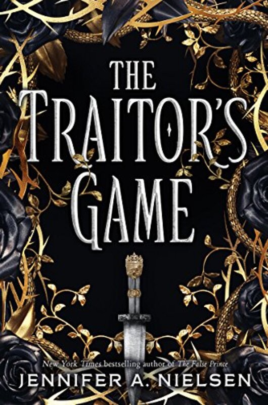 Book cover for "The Traitor's Game" by Jennifer A Nielsen