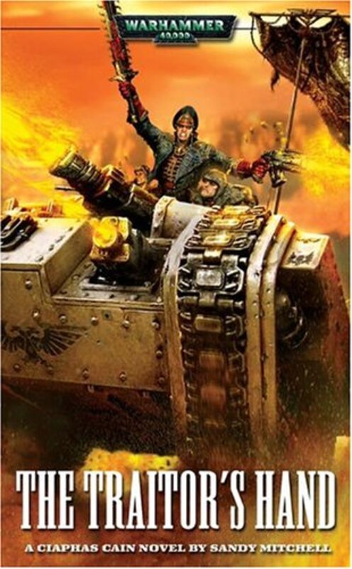Book cover for "The Traitor's Hand" by Sandy Mitchell
