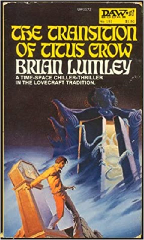 Book cover for "The Transition of Titus Crow" by Brian Lumley