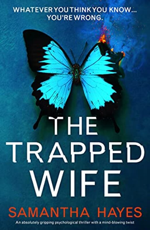 Book cover for "The Trapped Wife" by Samantha Hayes