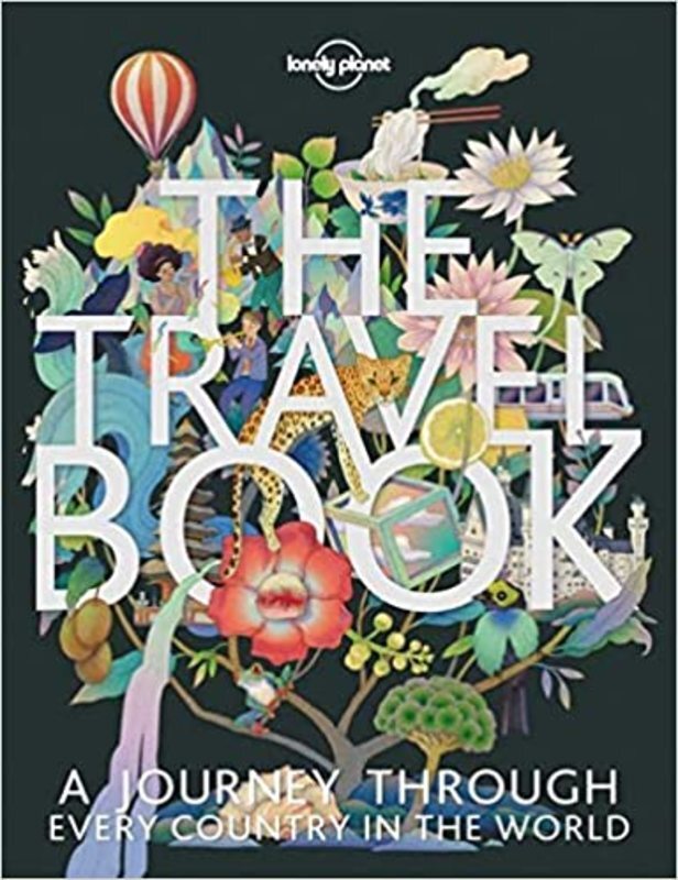 Book cover for "The Travel Book" by Lonely Planet