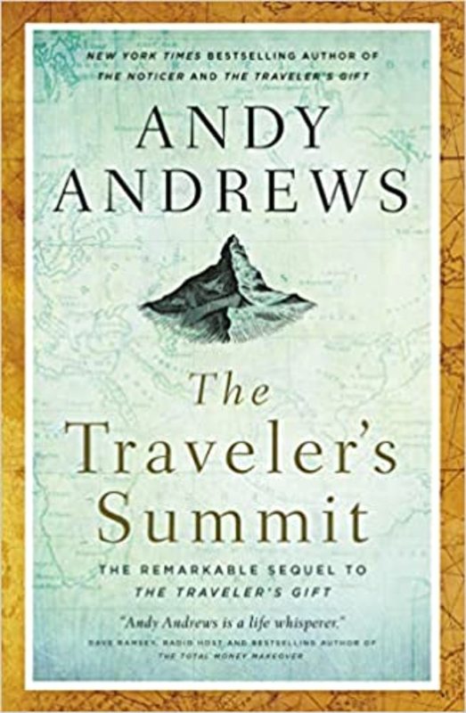 Book cover for "The Traveler's Summit" by Andy Andrews