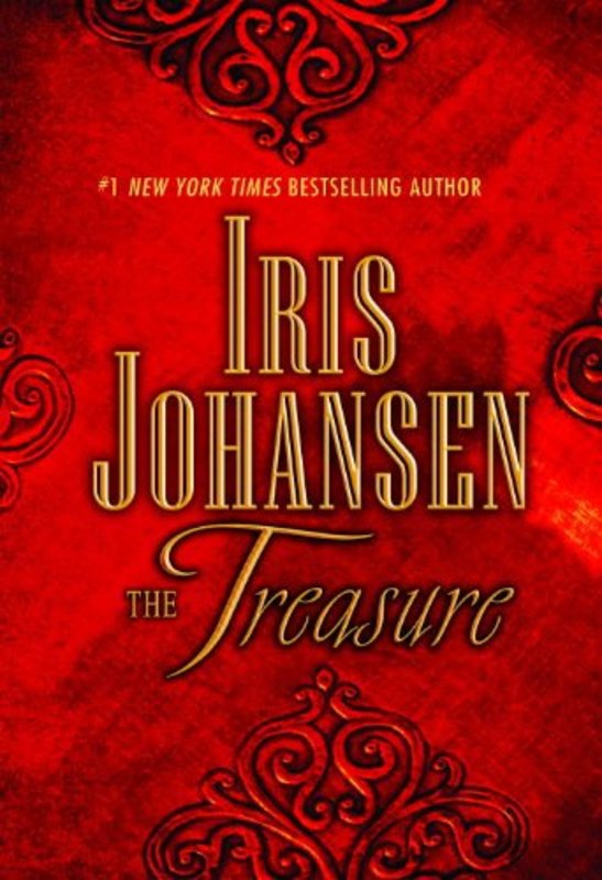 Book cover for "The Treasure" by Iris Johansen