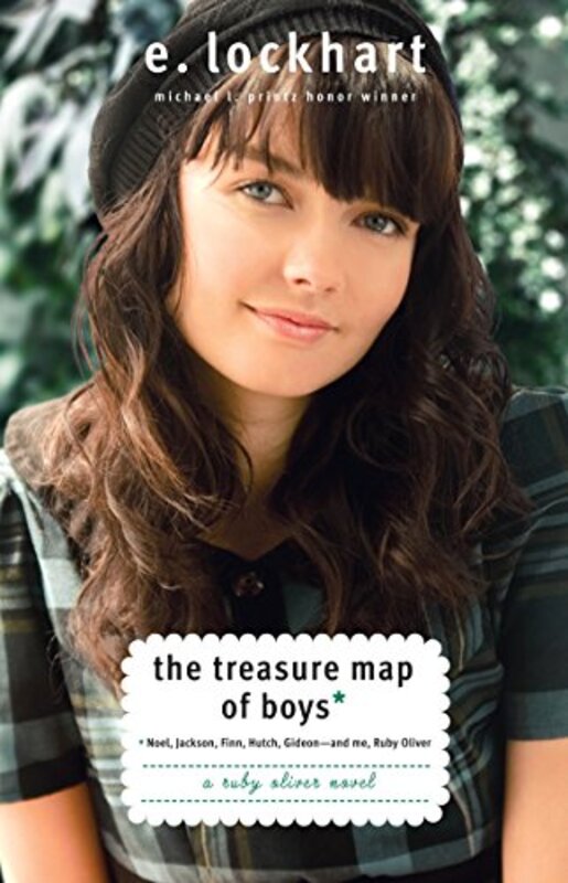 Book cover for "The Treasure Map of Boys" by E Lockhart