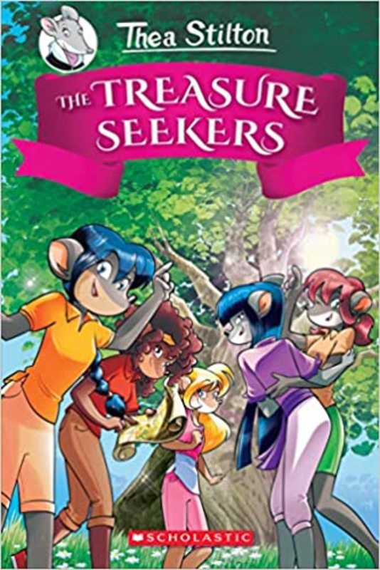 Book cover for "The Treasure Seekers" by Thea Stilton
