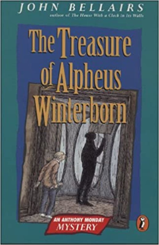 Book cover for "The Treasure of Alpheus Winterborn" by John Bellairs