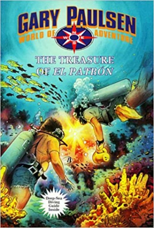Book cover for "The Treasure of El Patron / Treasure Ship" by Gary Paulsen