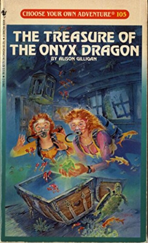 Book cover for "The Treasure of the Onyx Dragon" by Various