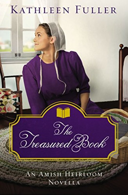Book cover for "The Treasured Book" by Kathleen Fuller
