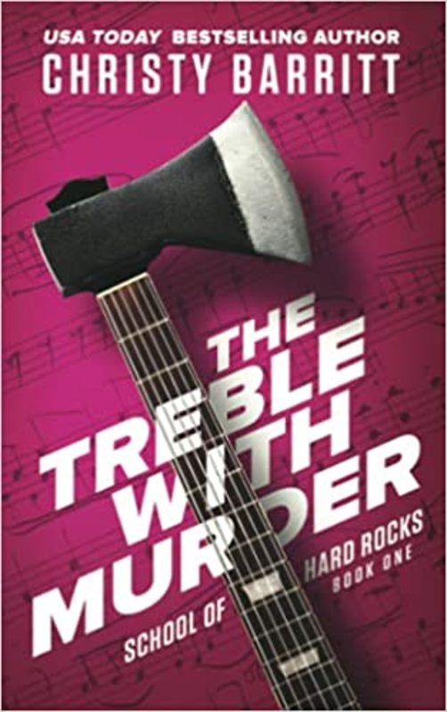 Book cover for "The Treble with Murder" by Christy Barritt