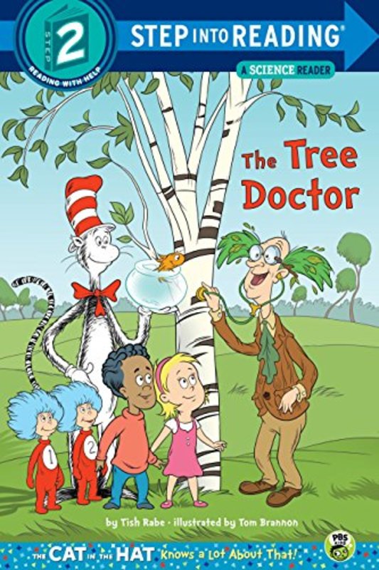 Book cover for "The Tree Doctor" by Tish Rabe