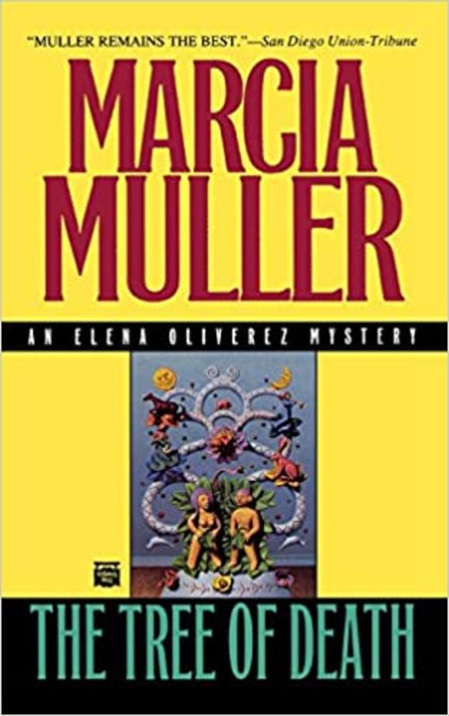 Book cover for "The Tree of Death" by Marcia Muller