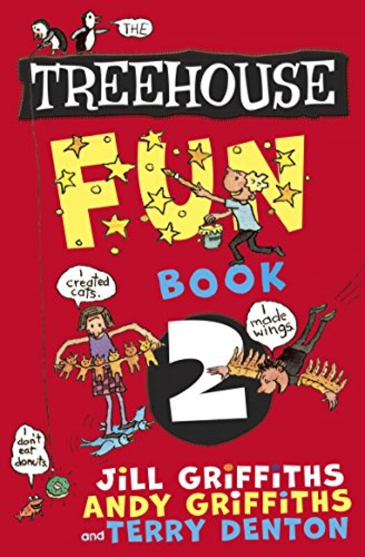 Book cover for "The Treehouse Fun Book 2" by Andy Griffiths