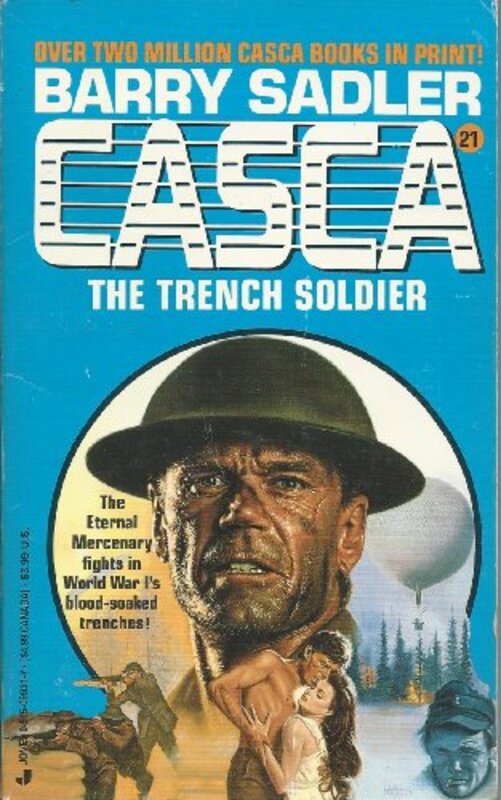 Book cover for "The Trench Soldier" by Tony Roberts