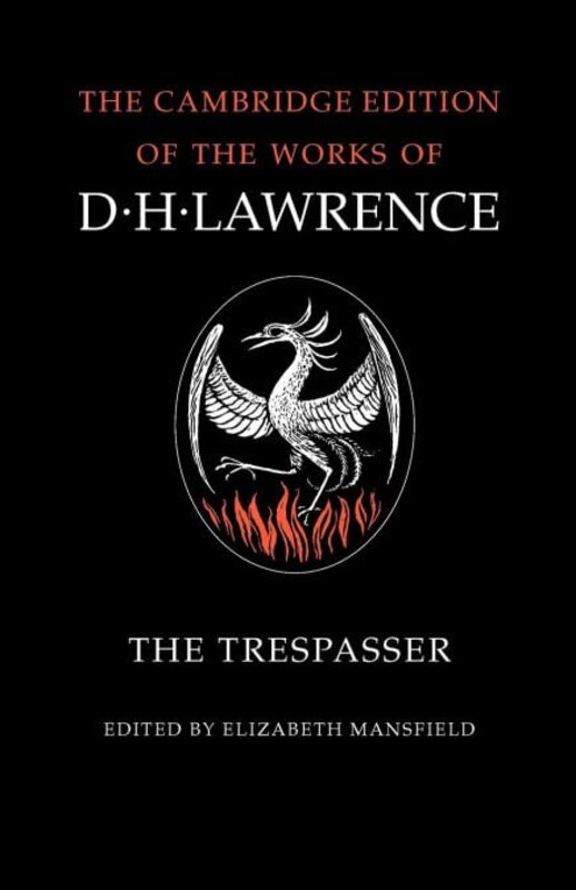 Book cover for "The Trespasser" by DH Lawrence