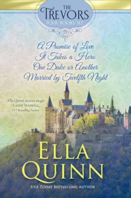 Book cover for "The Trevors" by Ella Quinn