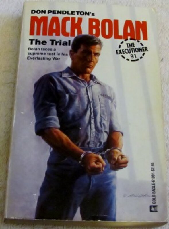 Book cover for "The Trial" by Don Pendleton