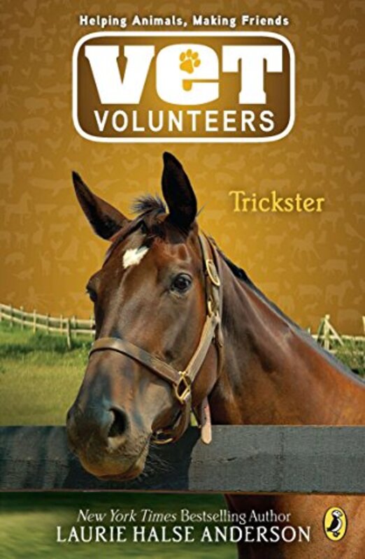 Book cover for "The Trickster" by Laurie Halse Anderson