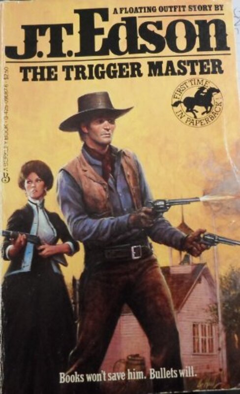 Book cover for "The Trigger Master" by JT Edson