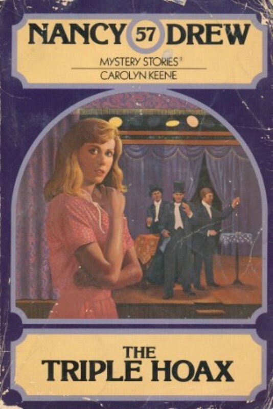 Book cover for "The Triple Hoax" by Mildred A Wirt