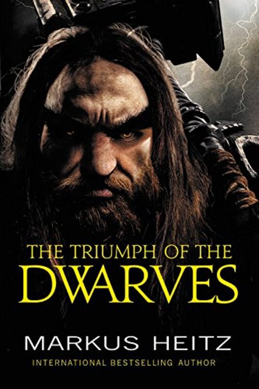 Book cover for "The Triumph of the Dwarves" by Markus Heitz