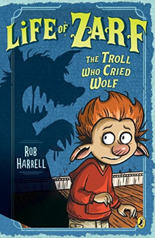 Book cover for "The Troll Who Cried Wolf" by Rob Harrell