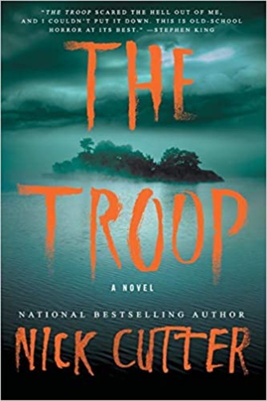 Book cover for "The Troop" by Nick Cutter