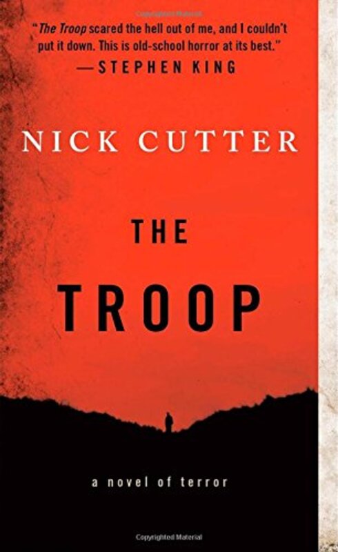 Book cover for "The Troop" by Nick Cutter