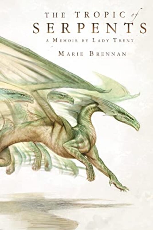Book cover for "The Tropic of Serpents" by Marie Brennan