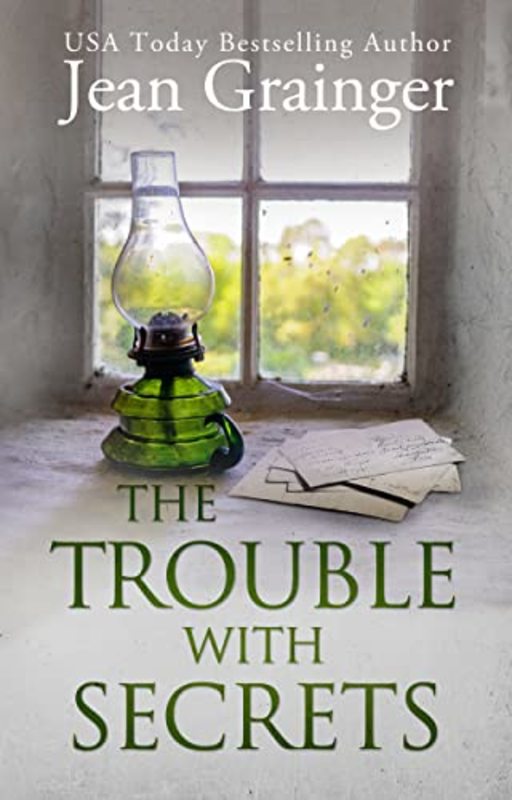 Book cover for "The Trouble With Secrets" by Jean Grainger