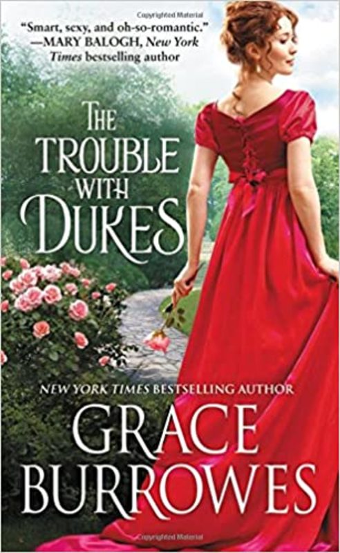 Book cover for "The Trouble with Dukes" by Grace Burrowes