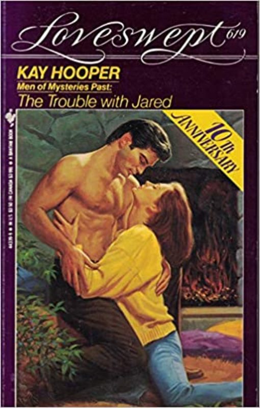 Book cover for "The Trouble with Jared" by Kay Hooper