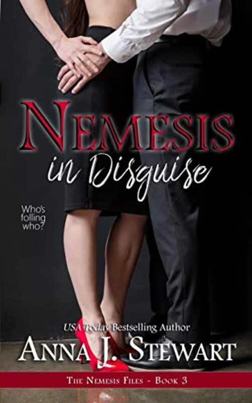 Book cover for "The Trouble with Nathan/Nemesis in Disguise" by Anna J Stewart