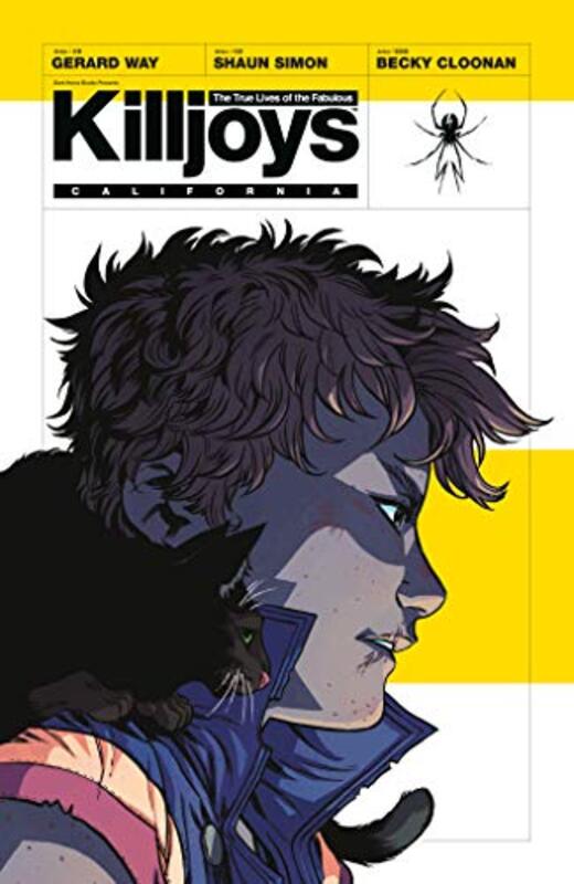 Book cover for "The True Lives of the Fabulous Killjoys #1" by Gerard Way