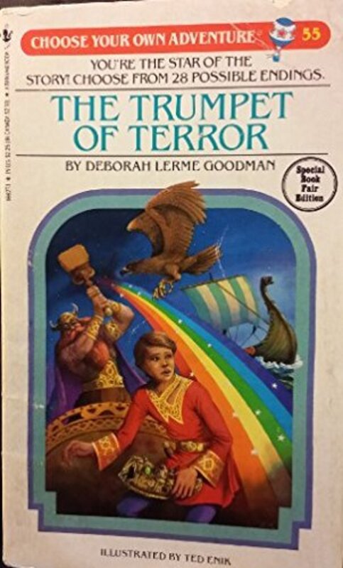 Book cover for "The Trumpet of Terror" by Various