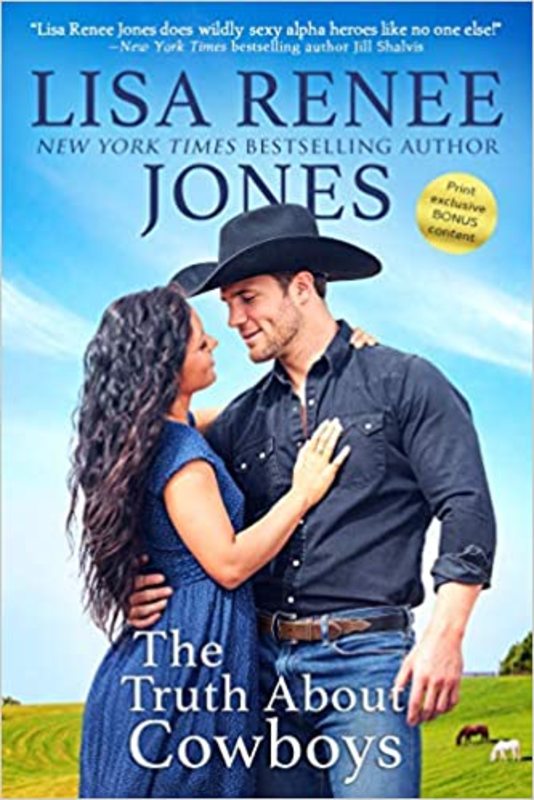 Book cover for "The Truth About Cowboys" by Lisa Renee Jones